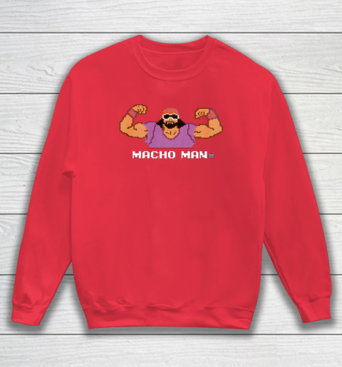 WWE Macho Man 8 Bit Sweatshirt 12