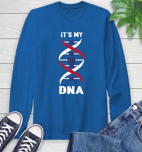 New York Jets NFL Football It's My DNA Sports (2) Long Sleeve T-Shirt 10