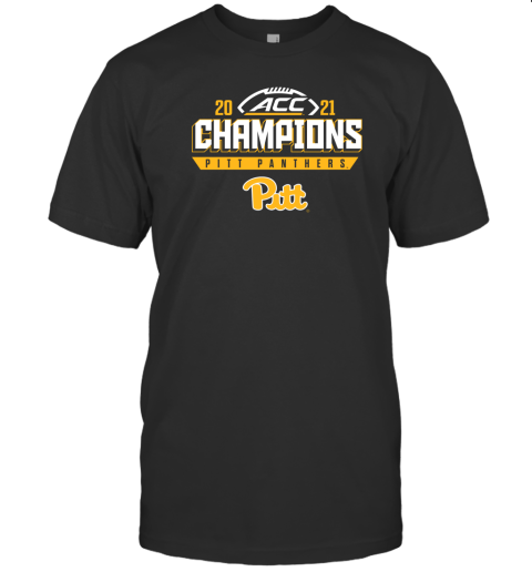 ACC Champions Pitt Football T Shirt