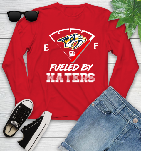 Nashville Predators NHL Hockey Fueled By Haters Sports Youth Long Sleeve 11