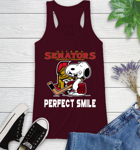 NHL New York Rangers Snoopy Perfect Smile The Peanuts Movie Hockey T Shirt Racerback Tank 2