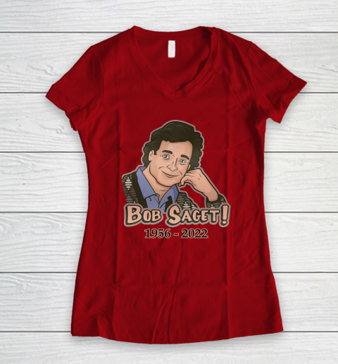 RIP Bob Saget 1956  2022 Women's V-Neck T-Shirt 11