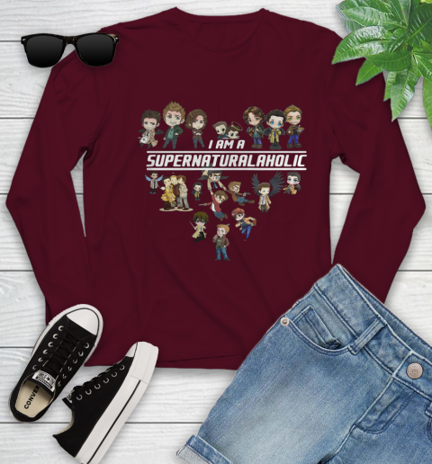 Iam_a_SupernaturalAHolic_Supernatural_A_Holic_Shirt Youth Long Sleeve 6