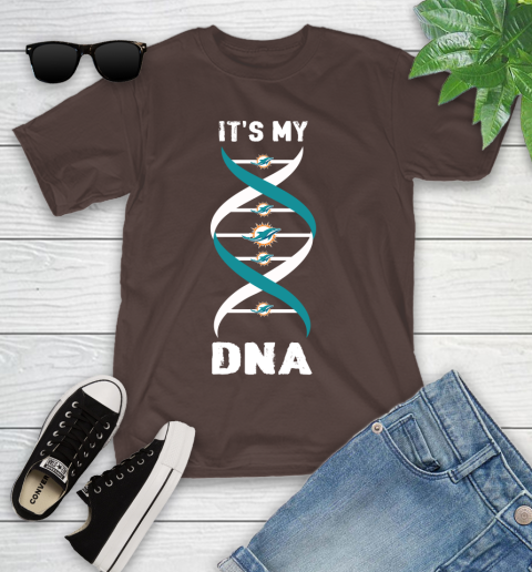 Miami Dolphins NFL Football It's My DNA Sports Youth T-Shirt 7