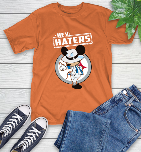 NFL Hey Haters Mickey Football Sports Pittsburgh Steelers T-Shirt 4