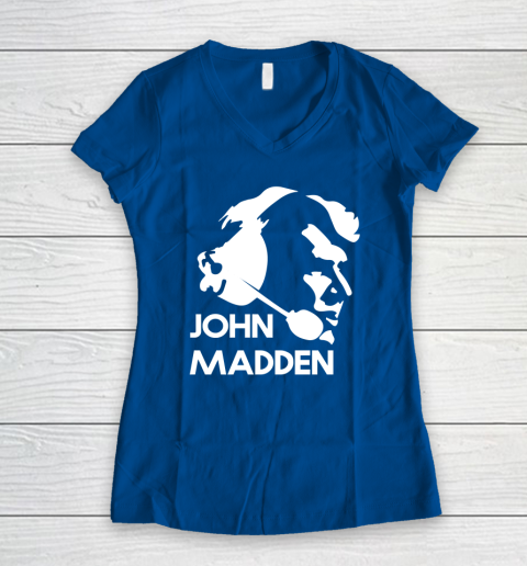 John Madden Shirt Women's V-Neck T-Shirt 5
