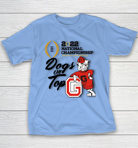 UGA National Championship  Georgia  UGA  Dogs On Top Youth T-Shirt 17
