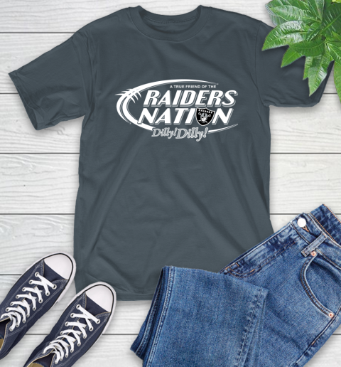 NFL A True Friend Of The Oakland Raiders Dilly Dilly Football Sports T-Shirt 10