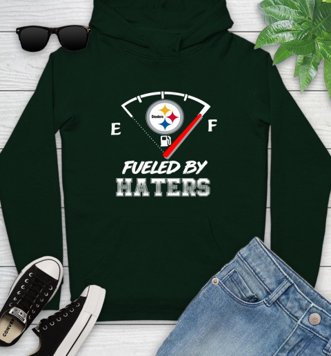 Pittsburgh Steelers NFL Football Fueled By Haters Sports Youth Hoodie 14