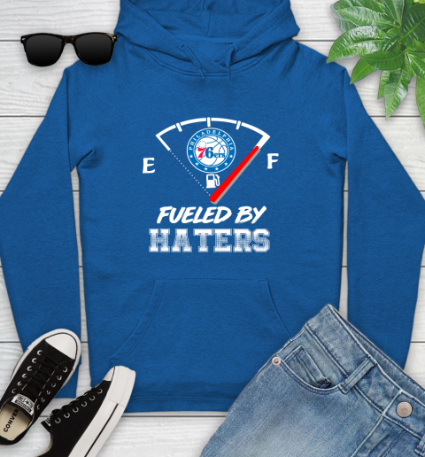 Philadelphia 76ers NBA Basketball Fueled By Haters Sports Youth Hoodie 12 Philadelphia 76ers NBA Basketball Fueled By Haters Sports Youth Hoodie - Image 12