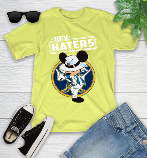 NHL Hey Haters Mickey Hockey Sports Buffalo Sabres Youth T-Shirt 10