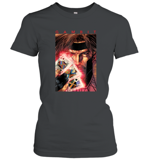 X Men Gambit Glowing Cards Graphic T Shirt azv Women T-Shirt