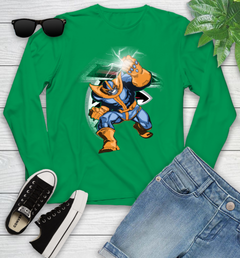 Atlanta Falcons NFL Football Thanos Avengers Infinity War Marvel Youth Long Sleeve 7