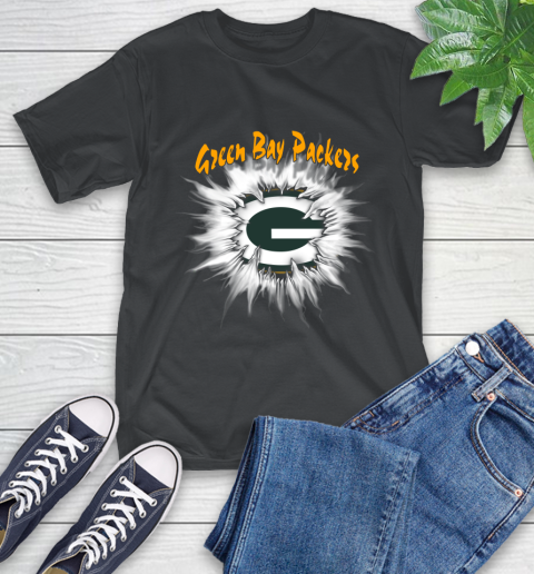 Green Bay Packers NFL Football Adoring Fan Rip Sports T-Shirt