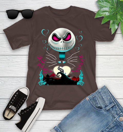 MLB Chicago White Sox Jack Skellington Sally The Nightmare Before Christmas Baseball Youth T-Shirt 7
