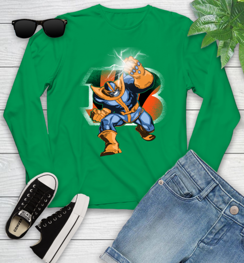 Cincinnati Bengals NFL Football Thanos Avengers Infinity War Marvel Youth Long Sleeve 7