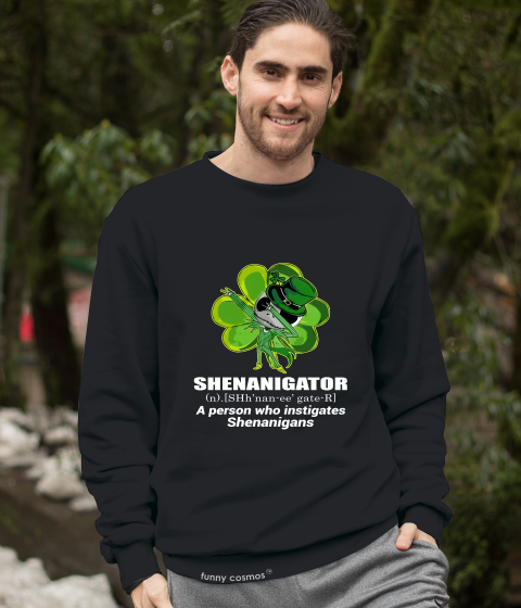 Nightmare Before Christmas T Shirt, Jack Skellington Dabbing Shamrock T Shirt, Shenanigator Tshirt, St Patrick's Day Gifts