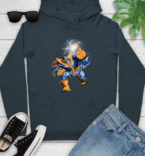 Buffalo Bills NFL Football Thanos Avengers Infinity War Marvel Youth Hoodie 10