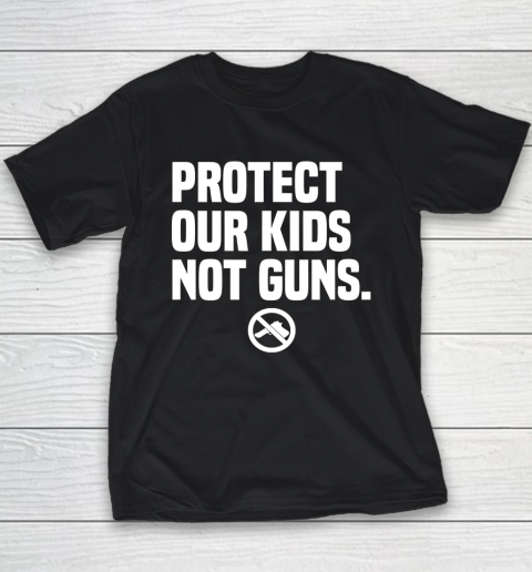 Wear Orange Protect Our Kids Not Guns Shirt End Gun Violence Youth T-Shirt 2
