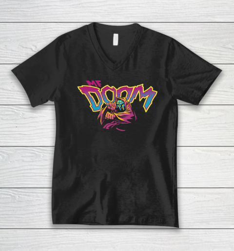 MF Doom Shirt  A Masked Man Called Doom V-Neck T-Shirt