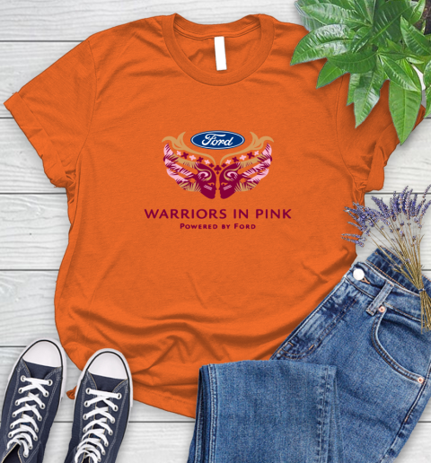 Ford cares warriors in pink Women's T-Shirt 2