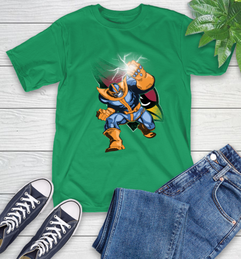 Arizona Cardinals NFL Football Thanos Avengers Infinity War Marvel T-Shirt 7