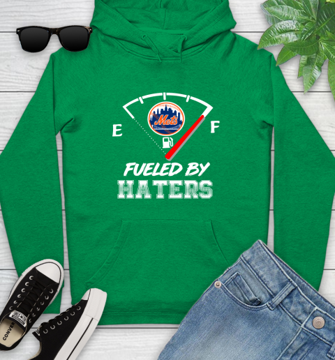 New York Mets MLB Baseball Fueled By Haters Sports Youth Hoodie 9