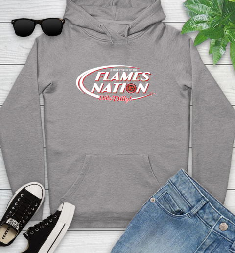 NHL A True Friend Of The Calgary Flames Dilly Dilly Hockey Sports Youth Hoodie 6