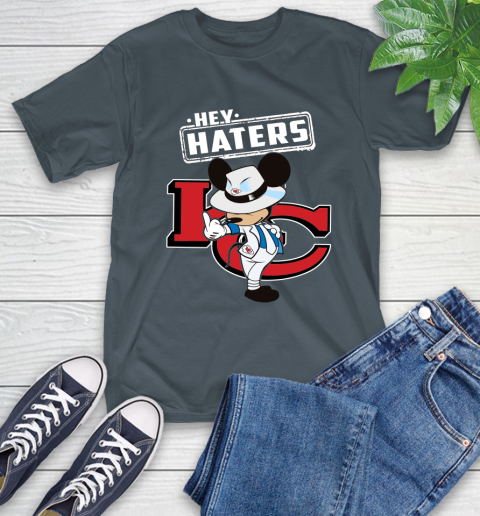 NFL Hey Haters Mickey Football Sports Kansas City Chiefs T-Shirt 10