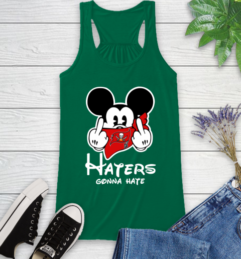 NFL Tampa Bay Buccaneers Haters Gonna Hate Mickey Mouse Disney Football T Shirt_000 Racerback Tank 6