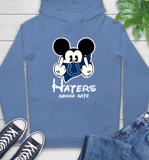 NFL Indianapolis Colts Haters Gonna Hate Mickey Mouse Disney Football T Shirt Hoodie 11