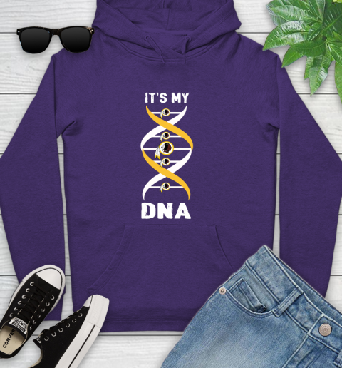 Washington Redskins NFL Football It's My DNA Sports Youth Hoodie 5