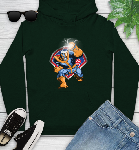 Philadelphia Phillies MLB Baseball Thanos Avengers Infinity War Marvel Youth Hoodie 14