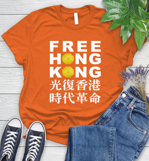 Free Hong Kong Women's T-Shirt 3