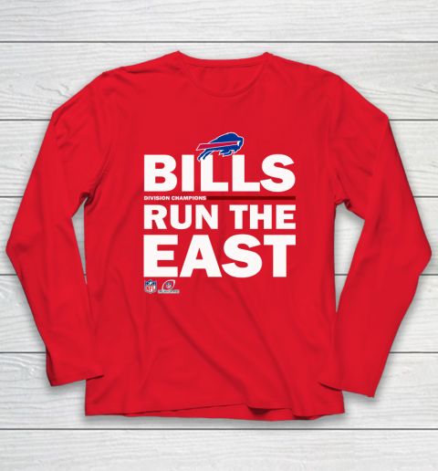 Bills Run The East Shirt Long Sleeve T-Shirt 14