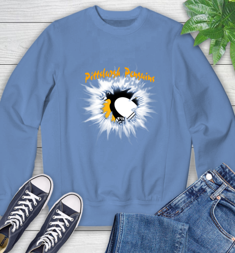 Pittsburgh Penguins NHL Hockey Adoring Fan Rip Sports Sweatshirt 11