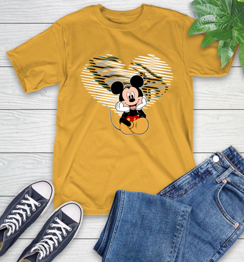 NFL Philadelphia Eagles The Heart Mickey Mouse Disney Football T Shirt_000 T-Shirt 2