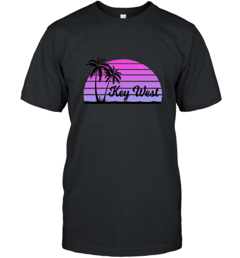 KEY WEST Souvenirs T Shirt Palm Tree Beach Sun Florida Keys T-Shirt