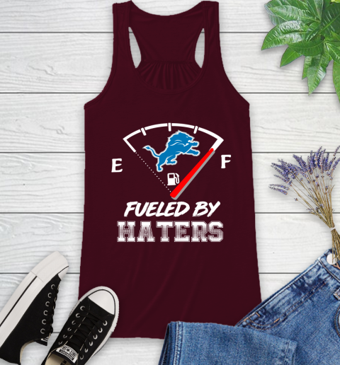 Detroit Lions NFL Football Fueled By Haters Sports Racerback Tank 2