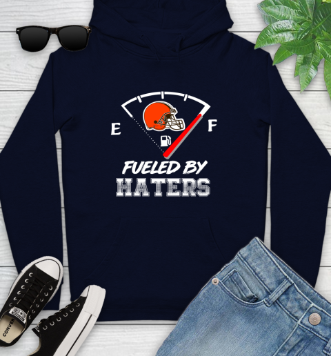 Cleveland Browns NFL Football Fueled By Haters Sports Youth Hoodie 3