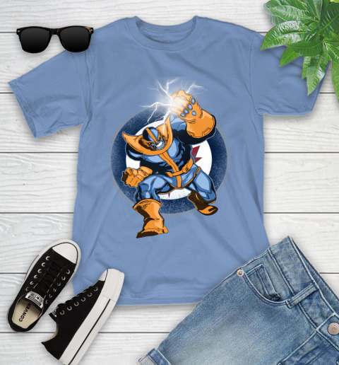 Winnipeg Jets NHL Hockey Thanos Avengers Infinity War Marvel Youth T-Shirt 15