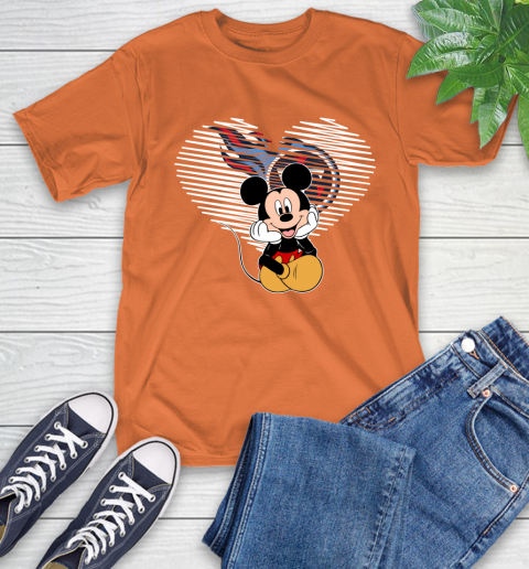 NFL Tennessee Titans The Heart Mickey Mouse Disney Football T Shirt_000 T-Shirt 4