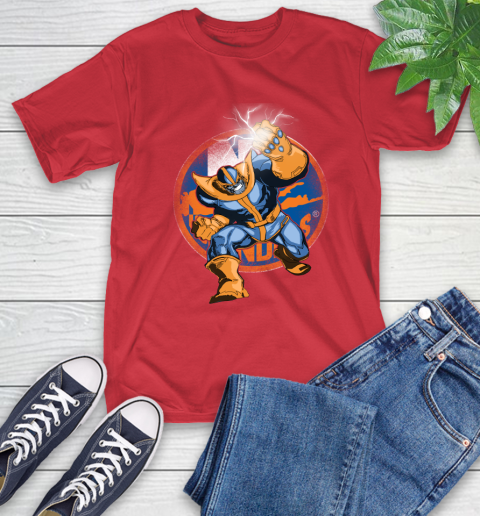 New York Islanders NHL Hockey Thanos Avengers Infinity War Marvel T-Shirt 11