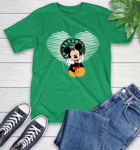 NBA Toronto Raptors The Heart Mickey Mouse Disney Basketball T-Shirt 7