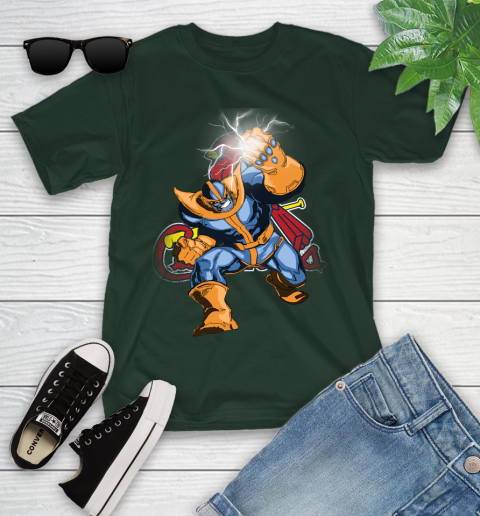 St.Louis Cardinals MLB Baseball Thanos Avengers Infinity War Marvel Youth T-Shirt 5