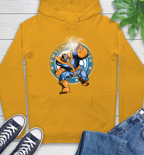 Philadelphia 76ers NBA Basketball Thanos Avengers Infinity War Marvel Hoodie 2