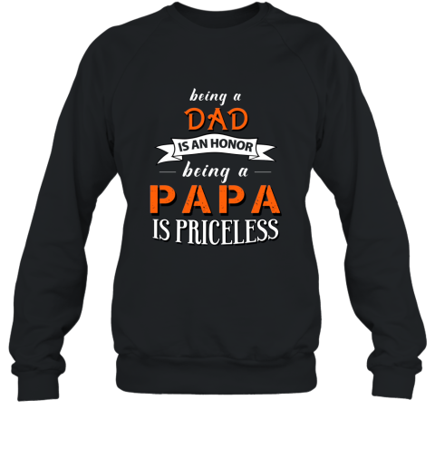 Dad Papa shirts Sweatshirt
