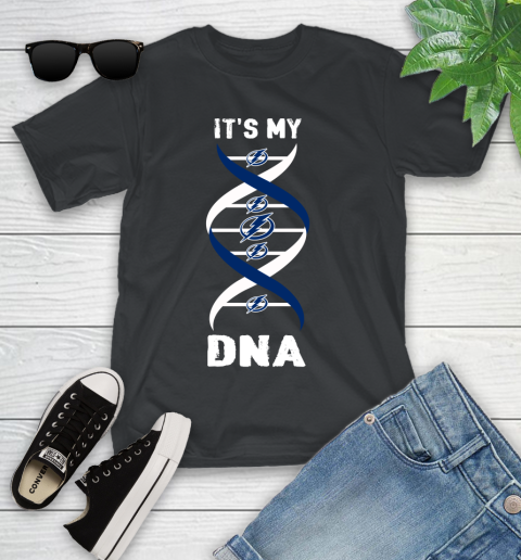 Tampa Bay Lightning NHL Hockey It's My DNA Sports Youth T-Shirt