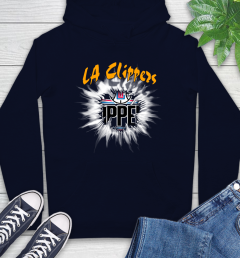 LA Clippers NBA Basketball Rip Sports Hoodie 3