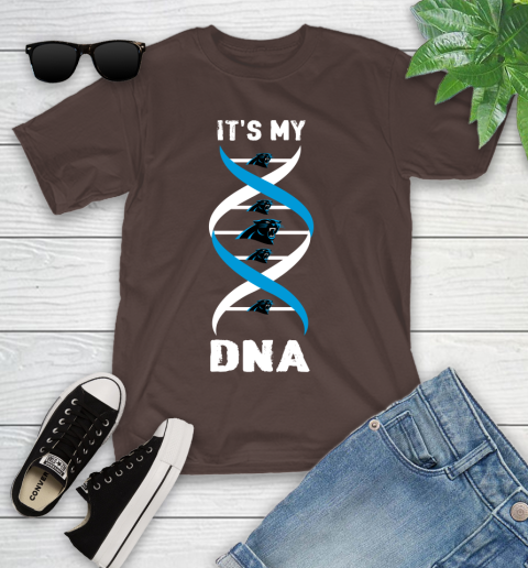 Carolina Panthers NFL Football It's My DNA Sports Youth T-Shirt 7
